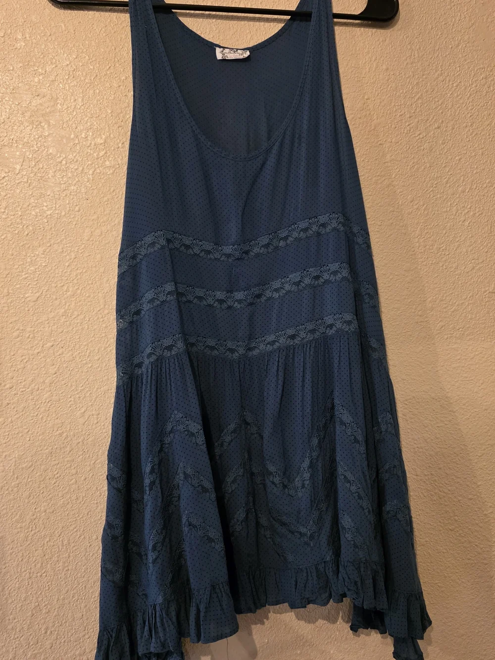 Free People Dark Teal Camise Slip